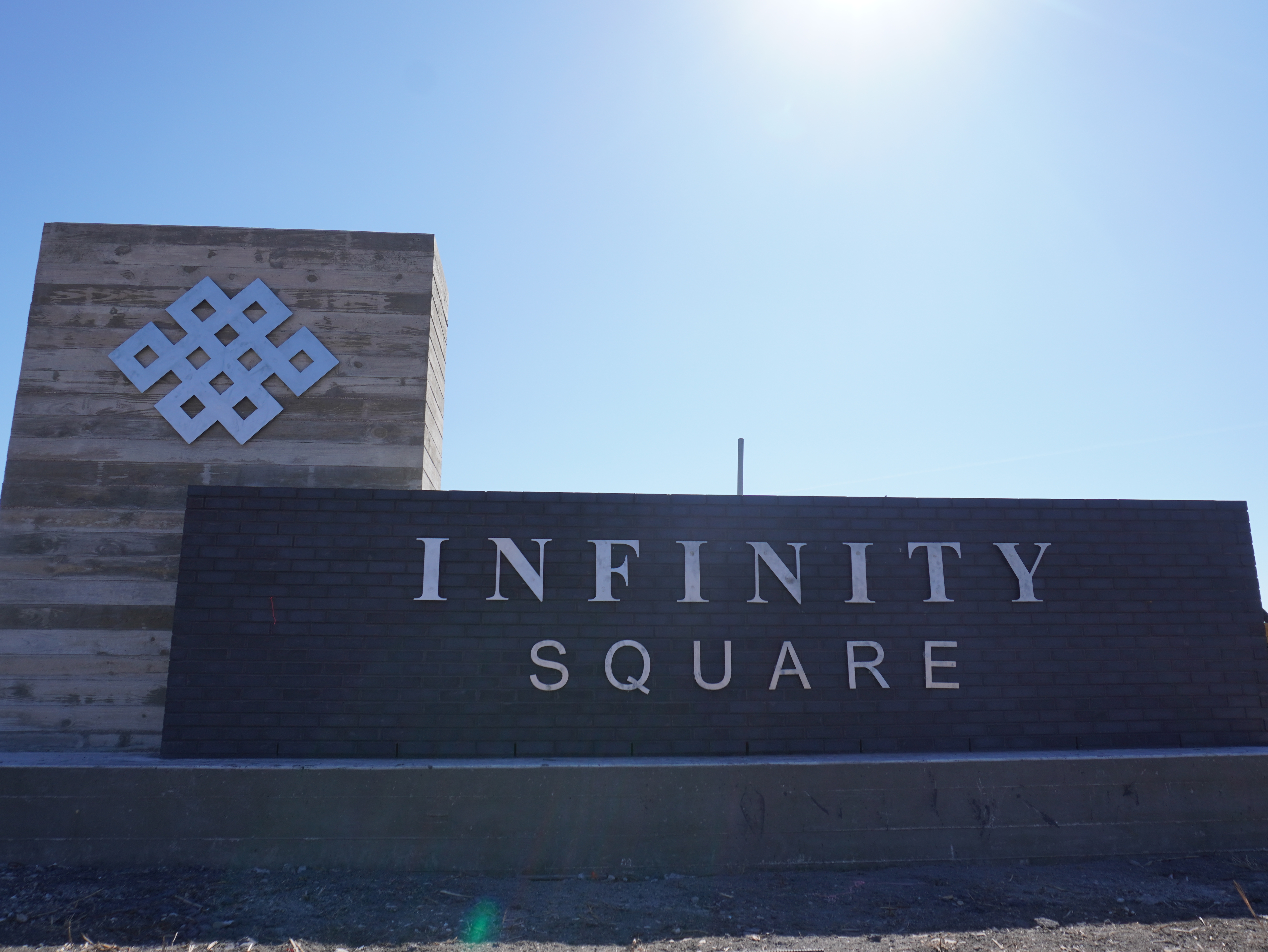 Infinity Square neighborhood in Kyle, Texas